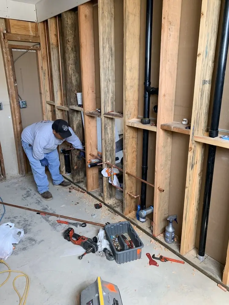 Commercial rough-in plumbing for Gas Line Repair in Walden